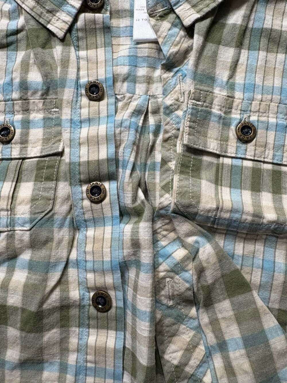 Janie And Jack shirt size 12-18 month - Picture 3 of 5